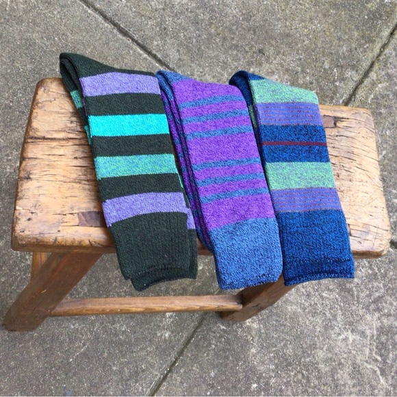 New Rudy Boot Socks Set of 3 Sundance Catalog unsimply stitched - Picture 8 of 16